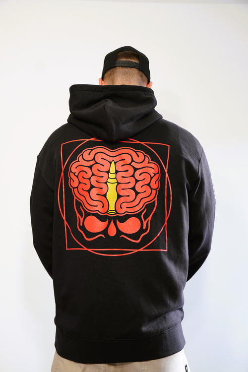BRAIN ZIP HOODIE