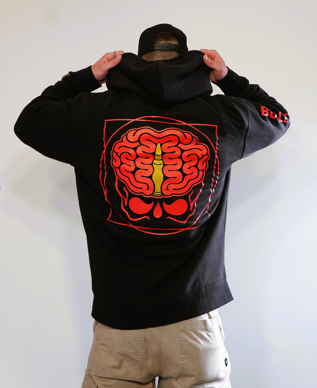 BRAIN ZIP HOODIE