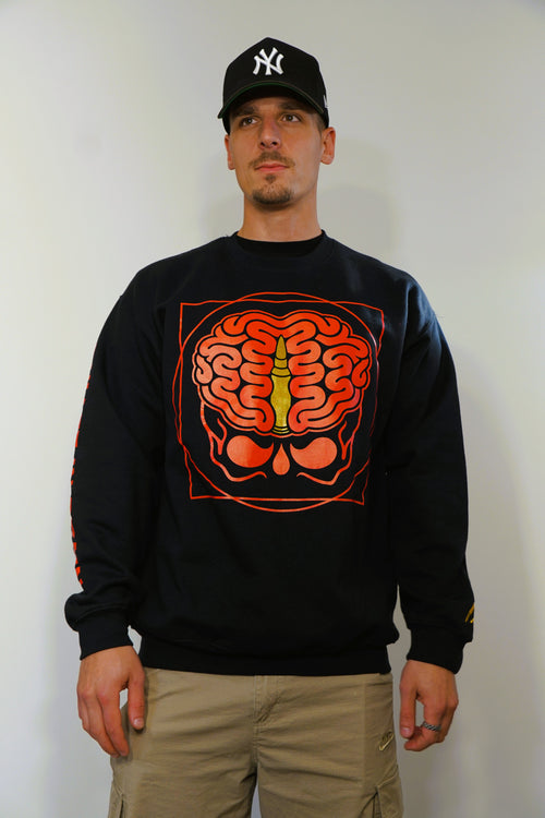 BRAIN CREWNECK